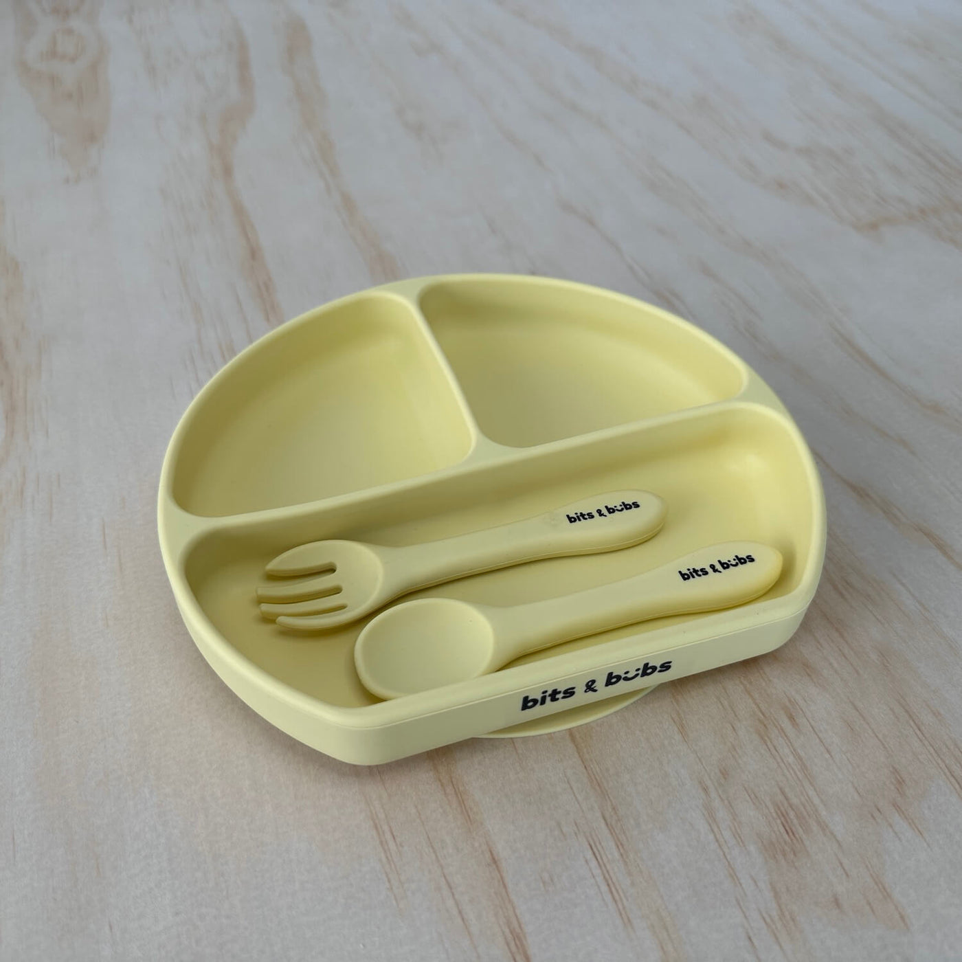 Lemon Silicone Feeding Gift Set - Bits and Bubs