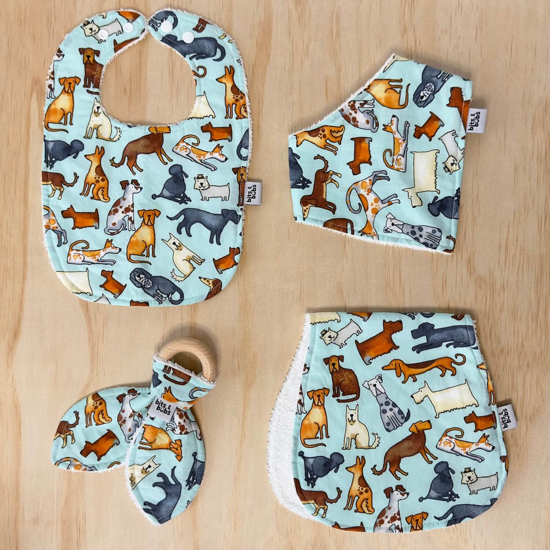 Lotsa Dogs Handmade Baby Gift Set