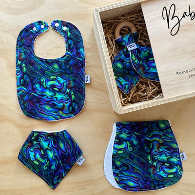 Paua Shell with Custom Keepsake Box - Bits and Bubs