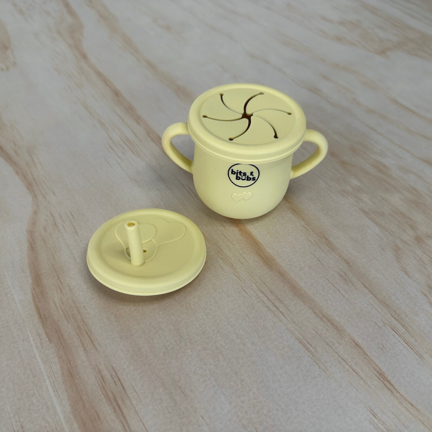 Personalised Keepsake Box with Lemon Feeding Set - Bits and Bubs